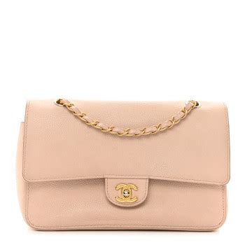 nude chanel handbag|CHANEL Grained Calfskin Medium Classic Pure Double Flap .